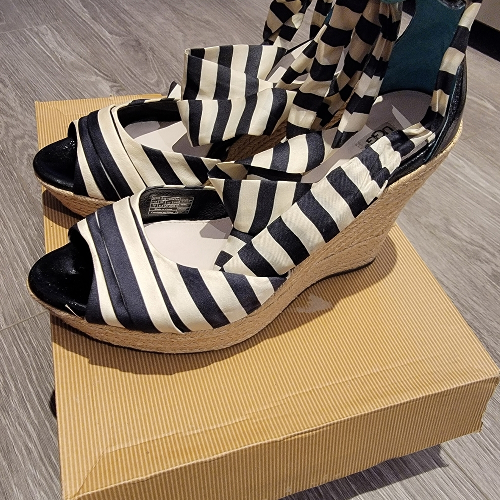 *Worn once* UGG Lucianna Wedge sandal